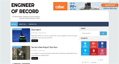 Desktop Screenshot of engineerofrecord.com